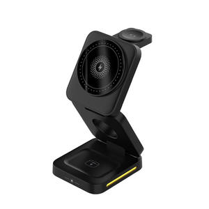 Chargeur sans fil multifonctionnel 3 1 Design pliable pour <span class=keywords><strong>Apple</strong></span> Watch pour <span class=keywords><strong>AirPods</strong></span> Phone Chargement des écouteurs pour le voyage - Product Image 5