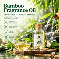 Huile parfumée industrielle à la feuille de bambou pour bougies et diffuseurs, sans phtalates, haute concentration