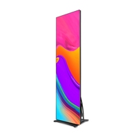 Schermo LED P1.9 P2.5 per Poster Verticali, Display Pubblicitario per Centri Commerciali e Negozi di Abbigliamento, Lettore per Segnaletica Digitale