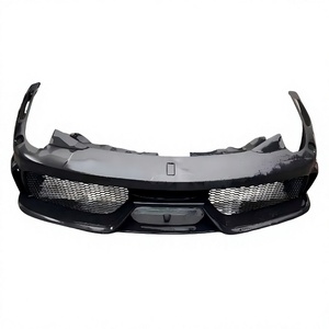 High Quality SP Style Semi Carbon Fiber Front Bumper for Ferrari 458 Italia Spider Car Body Kit 85944210 85684710 83976810 - Product Image 1