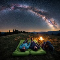 Matelas Gonflable Queen Size avec Pompe Intégrée, Revêtement Floqué en PVC, 80 Pouces, Lit Portable pour la Maison, les Invités et le Camping, Capacité 650 Lbs