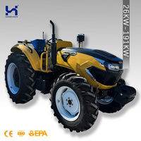 Tracteur agricole 4x4, petit moteur diesel, véhicule utilitaire compact pour verger, jardin, équipement agricole