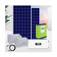 Panneau solaire MPPT, 2 Kw, 2000/2000/2000 W, Kit complet pour installation d'alimentation en panneau, hors réseau électrique