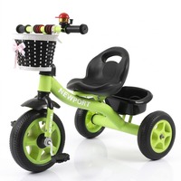 Tricycle à trois roues pour enfants, vélo à roulettes, jouet de jeu extérieur pour garçons et filles, idéal pour les sorties du week-end et les jeux quotidiens à la maison.