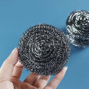 Matrix 12 unidades por tarjeta Esponja estropajo de acero inoxidable Esponja Malla Depurador de acero inoxidable galvanizado - Product Image 6