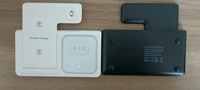 Chargeur sans fil pliable 3-en-1 pour téléphones mobiles Android et iOS, montres et écouteurs, support de charge vertical pliable 15W