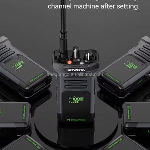 GX-8200 Handheld Walkie Talkie 10km Range High Quality Ultra Thin Small Amateur IPX6 Waterproof UHF Frequency TYPE-<b>C</b> <b>Battery</b> - Product Image 6