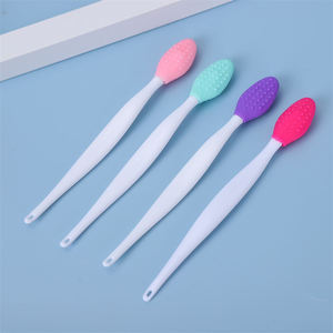 15cm Long Handle Plastic Silicone Lip Balm Brush Cleaning Brush Facial Nose <strong>Blackhead</strong> <strong>Removal</strong> <strong>Tool</strong> with Opp Bag - Product Image 6