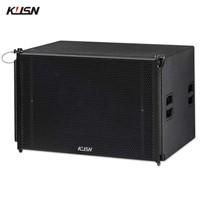 Speaker Subwoofer Line Array profesional, sistem pasif speaker aktif pernikahan panggung pertunjukan luar ruangan 12 inci
