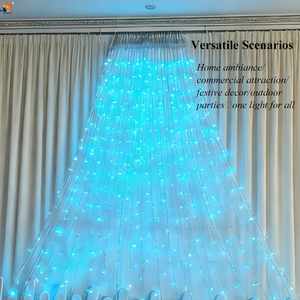 Luci per Tende Intelligenti Multifunzionali Impermeabili, Controllabili tramite App, Cambio Colore Ottimale LED per Interni ed Esterni, Luci Natalizie - Product Image 5