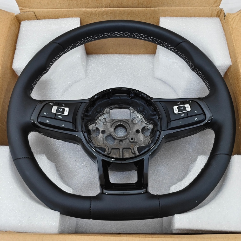 Assembly Black Steering Wheel (Volkswagen Fitment), photo 3