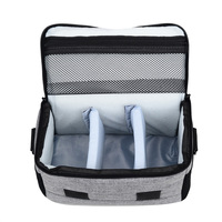 Sac de protection pour caméra de drone à objectif noir à deux tailles avec housse de pluie pour cloison mobile