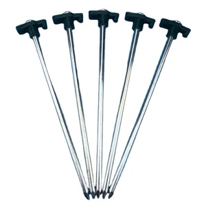 Extérieur Robuste En Acier Forgé Incassable <span class=keywords><strong>Camping</strong></span> Tente Piquets Peg Pour Endroit Rocheux - Product Image 6