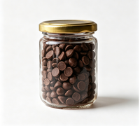 Bocaux de conservation en verre borosilicate transparent de qualité alimentaire pour usage industriel, avec couvercle en bambou, pour biscuits, décoration et cuisson (vente en gros)