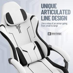 <span class=keywords><strong>Chaise</strong></span> de jeu pour adultes Silla <span class=keywords><strong>Gamer</strong></span> <span class=keywords><strong>Top</strong></span> Racing avec repose-pieds, grand ordinateur pivotant en PVC, livraison complète européenne gratuite, 350lbs - Product Image 4