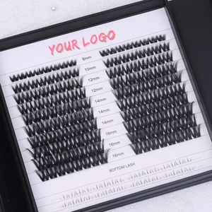 Nouveau kit d'extensions de <span class=keywords><strong>cils</strong></span> DIY en grappes, vente en gros avec logo personnalisé, étiquette privée, faux <span class=keywords><strong>cils</strong></span> en grappes - Product Image 2