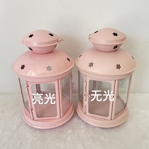 Grande lanterne Eid Mubarak Ramadan Nouveau design Bougeoir de Noël de style arabe en métal et plastique durables - Product Image 4