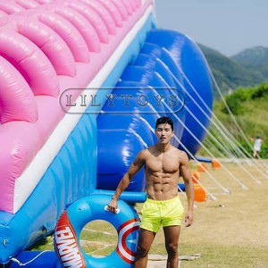 Inflatable Toboggan Trượt Nước Trượt Với Toboggan - Product Image 5