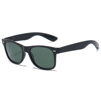 Lunettes de soleil carrées vintage tendance pour hommes, lunettes de soleil de marque classiques, verres polarisés HD UV400, logo personnalisé, lunettes de soleil rétro pour la conduite