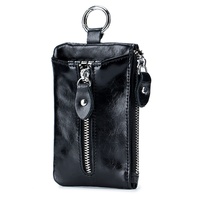 Nouvel étui à clés rétro en aluminium, minimaliste, multifonctionnel, porte-monnaie et porte-clés en un, pochette de rangement universelle