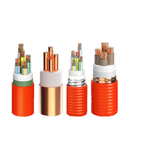 Cable de Alimentación de Baja Emisión de Humo, Sin Halógenos, con Conductor de Cobre, Clasificación IP68, BTTZ/BBTRZ/YTTWZ, para Uso Industrial y en Centrales Eléctricas