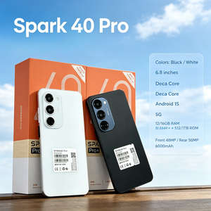 Teléfono Inteligente Techno SPARK40 Pro Plus LTE Desbloqueado con Android, Pantalla LED HD de 6.8 Pulgadas, Doble SIM, 512 GB de ROM, Francés, 5000 mAh, Deca Core - Product Image 5