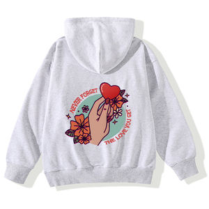 Gilets à capuche pour femmes, style streetwear, en coton tricoté imprimé, respirant, <span class=keywords><strong>long</strong></span>, pour l'hiver et le printemps - Product Image 5