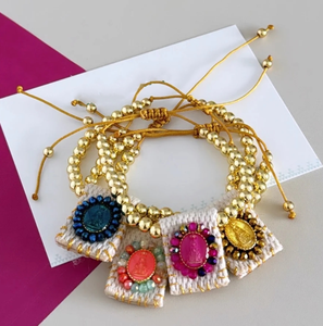 Escapularios Hechos a Mano, Jesús Ajustable, <span class=keywords><strong>DEL</strong></span> <span class=keywords><strong>VALLE</strong></span> VIRGIN, Pulsera para Mujer y Hombre, Joyería - Product Image 1