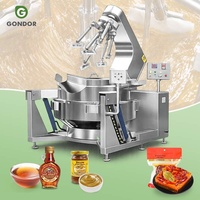 Marmite industrielle à double enveloppe pour cuisson sous haute pression avec panier