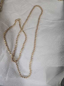 Wholesale Gold-Plated Brass Wheat Chain <b>Necklace</b> for Men and Women – Classic <b>Long</b> Unisex Fashion Jewellery - Product Image 4
