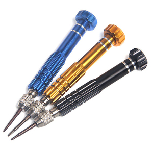 Juego <span class=keywords><strong>de</strong></span> destornilladores cruzados ranurados Mini portátiles <span class=keywords><strong>de</strong></span> color dorado, Kit <span class=keywords><strong>de</strong></span> herramientas <span class=keywords><strong>de</strong></span> reparación <span class=keywords><strong>de</strong></span> acero inoxidable para gafas, relojes <span class=keywords><strong>de</strong></span> pulsera, relojeros - Product Image 6