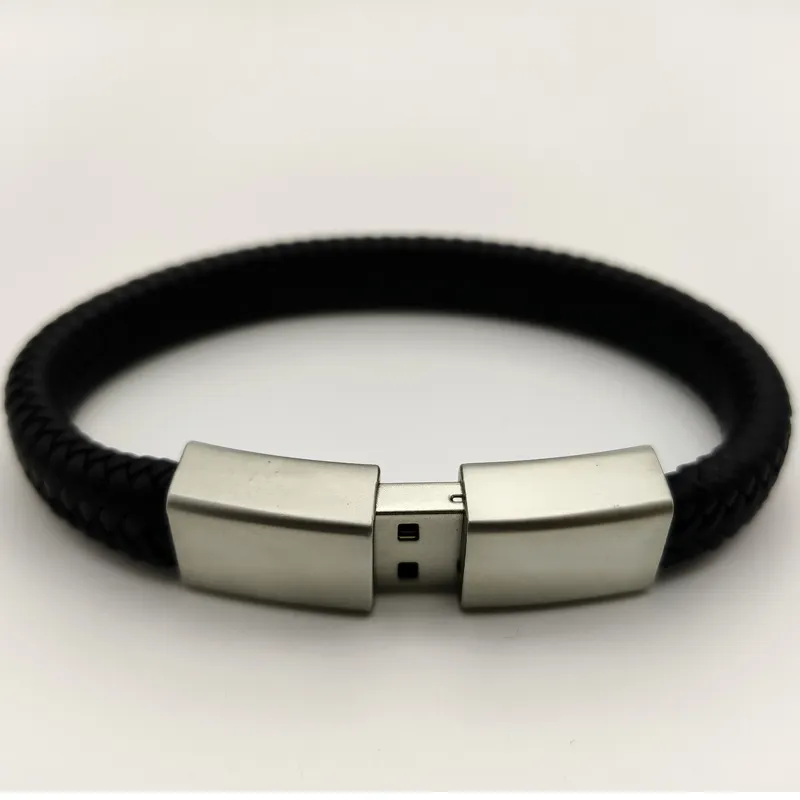 Großhandel Armband-USB-Stecker 8 GB 16 GB 32 GB 64 GB 128 GB Armband Usb-Speicher-Sticks 64 GB Armband Usb-Flash-Stecker