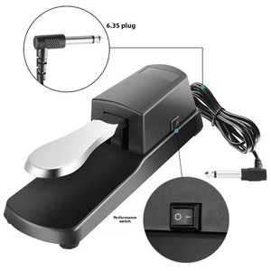 Phụ kiện bàn đạp đàn điện tử bền chắc, đàn hồi cao cho tổng hợp âm thanh, máy đánh trống, nhạc cụ - Product Image 6