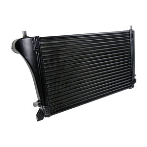 Kit refroidisseur intermédiaire à montage avant noir 70mm compétition pour VW <span class=keywords><strong>Golf</strong></span> 7 GTI R MK7 VAG 1.8T 2.0T 8V A3 S3 - Product Image 6