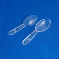 Ensemble de cuillères à mesurer en PVC, 10 ml, légères, cuillères à café décontractées, qualité alimentaire, modernes