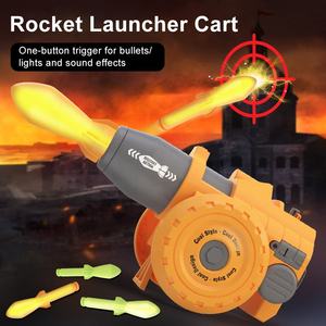 Modelo de regalo para niños, bombas de juguete Mini, coche de juguete para niños con portador de pistola ligera, lanzador de flecha de fuego, modelo de <span class=keywords><strong>arma</strong></span> de juguete para niños - Product Image 3