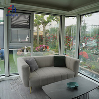 SH 2024 Tendance Maison Mobile Préfabriquée Mini Cabine Moderne Éco-Responsable Mini Capsule Spatiale Hôtel Pod Dirigeable