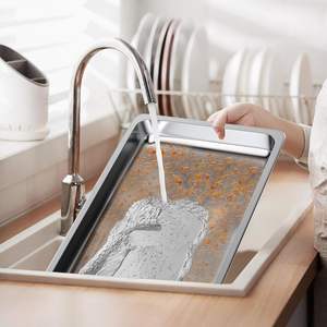 Plat <span class=keywords><strong>de</strong></span> service moderne en acier inoxydable doré <span class=keywords><strong>de</strong></span> 8 litres, chauffe-plats pour la restauration, pour hôtels, fêtes, banquets, mariages, dîners - Product Image 6