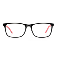 BONA Lunettes unisexes en acétate de feuille de haute qualité avec jambes en caoutchouc Lunettes optiques avec nouveau design Monture de lunettes pour hommes