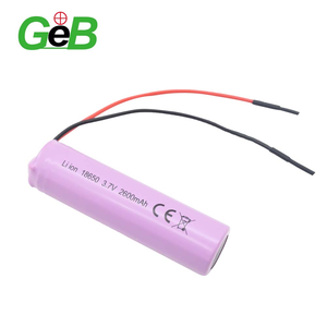 3,7V Wiederaufladbare 18650 Batterie 3,7V 2600mAh Akkupack mit Schutzplatine und Kabel für Elektronik - Product Image 4