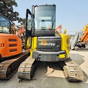 Mini-excavatrice d'occasion avec peinture d'origine, KOMATSU PC55MR, excavatrice sur chenilles d'occasion à vendre - Product Image 2