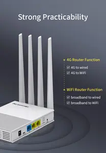 SIM слот wifi 4G LTE маршрутизатор Comfast CF-E3 для домашнего использования cat4 3g/4g wifi роутер