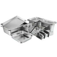 Panci GN Stainless Steel Ekonomis untuk Penyimpanan Makanan Komersial untuk Hotel Restoran Harga Diskon untuk Peralatan Layanan