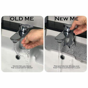 Protector contra salpicaduras para fregadero de cocina, accesorios para fregadero, para encimera de cocina y baño - Product Image 2