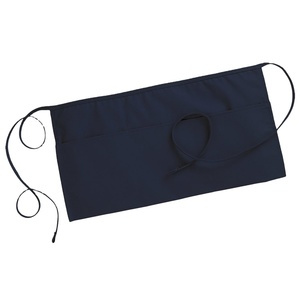 Delantal de Servicio Corto Personalizado con Logotipo para Camarero, Delantal de Media Cintura Reutilizable para Hostelería y Chef 6535 TC - Product Image 1