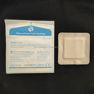 Fournitures médicales Pansement avancé Pansement en mousse de silicone pour soins des plaies avec bordure souple - Product Image 3