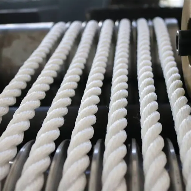 औद्योगिक बड़ा आकार polypropylene haswer danline रस्सी बनाने की मशीन