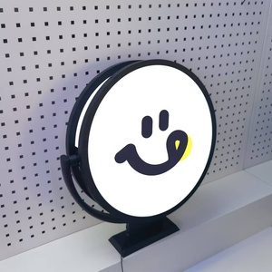 Bảng Hiệu Cửa Hàng Ngoài Trời Tròn Tùy Chỉnh Bảng Hiệu Chiếu Sáng Hộp Đèn LED Tròn - Product Image 6