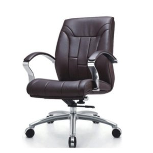 Silla de oficina moderna y cómoda de cuero 36019-4022C/B/A - Product Image 3