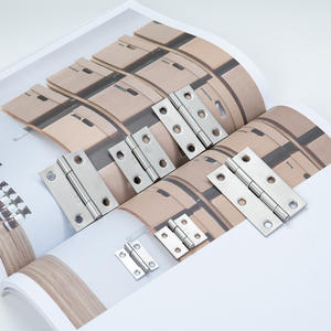 Bisagra pequeña de acero inoxidable, diseño de apertura plana para puertas de armarios para baño, sala de estar, escuela, Hospital, muebles de Hotel - Product Image 6